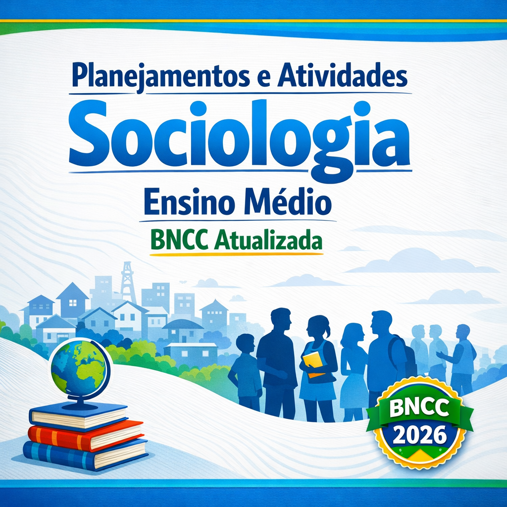 Planos de Aula e Atividades Sociologia Ensino Médio BNCC Atualizada