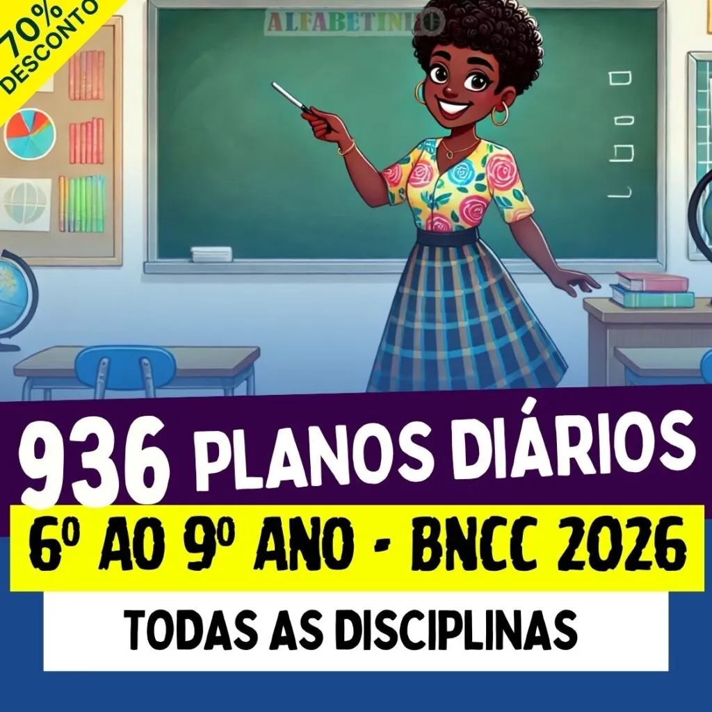 PLANOS DIÁRIOS - 6º ao 9º ano - BNCC 2026